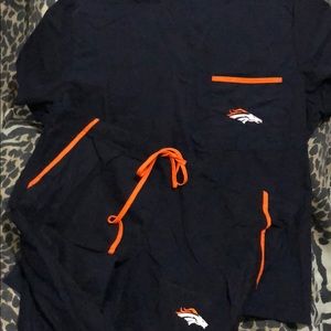 Broncos NFL scrub set